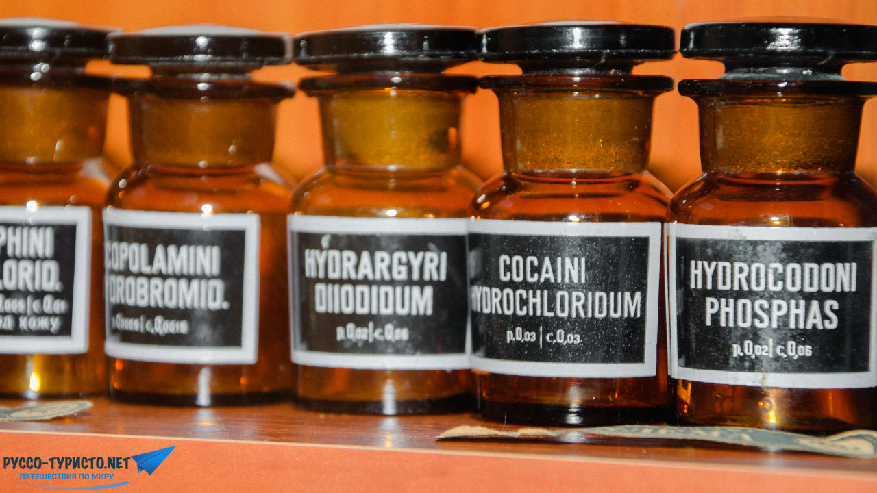 Музей аптеки в Евпатории, музей аптеки в Крыму, фото музея аптеки