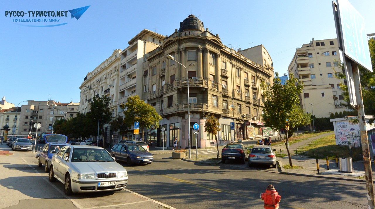 Разрисованные улицы Белграда