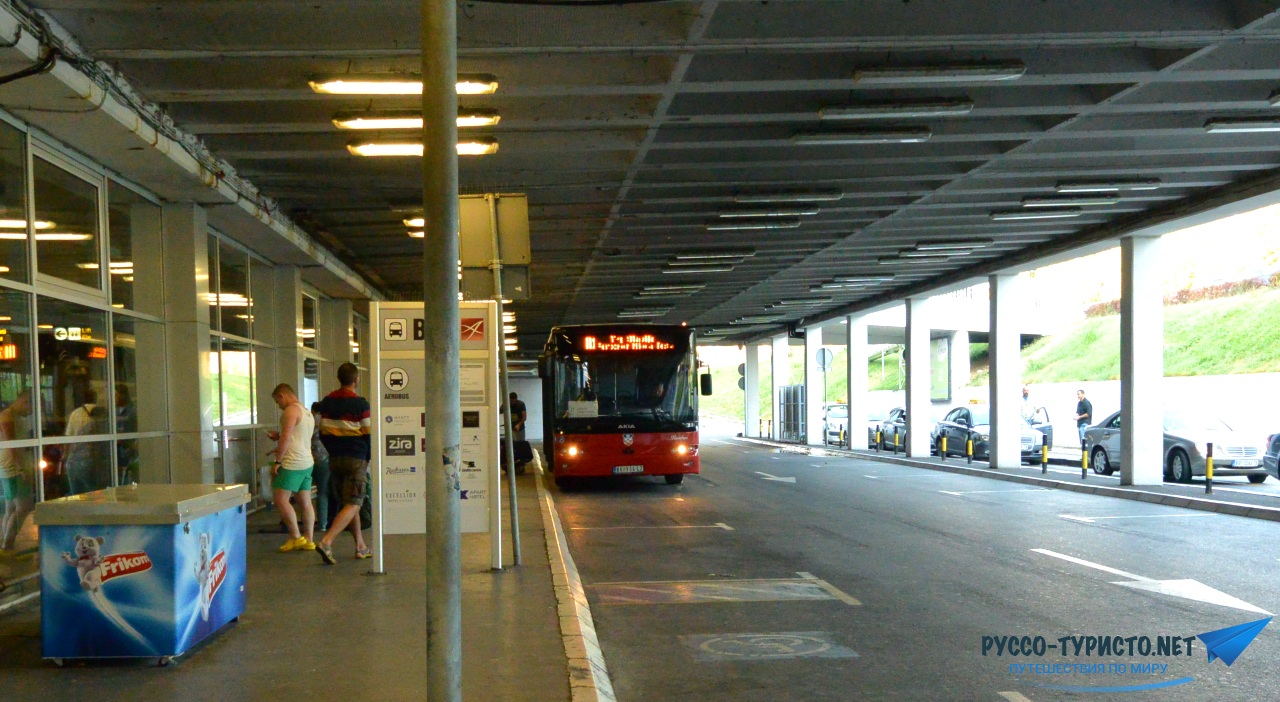 Автобус-экспресс А1 в аэропорту Белграда