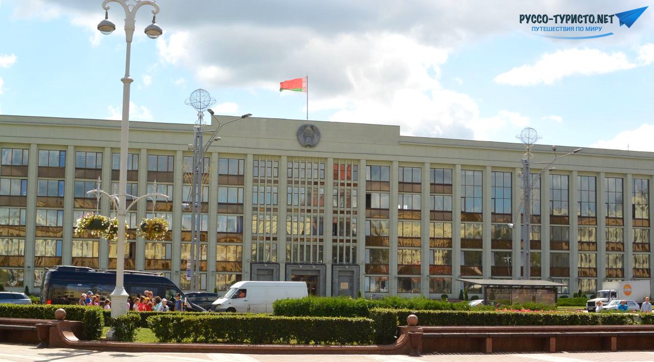 Республика Беларусь, площадь независимости в Минске