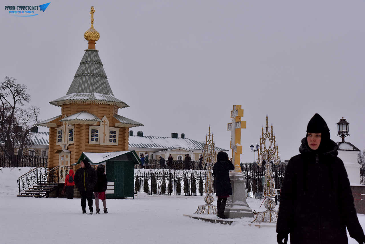фотографии Дивеево зимой, фото Серафимо-Дивеевский монастырь