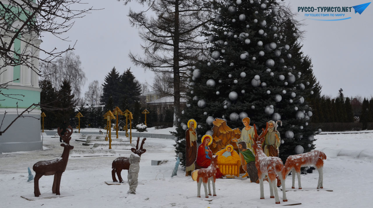 фотографии Дивеево зимой, фото Серафимо-Дивеевский монастырь
