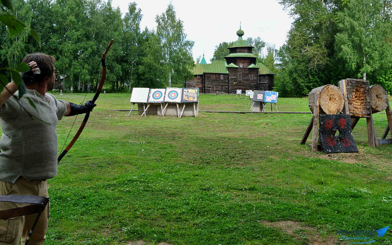 старина в Костроме, Костромская слобода, музей деревянного зодчества Кострома