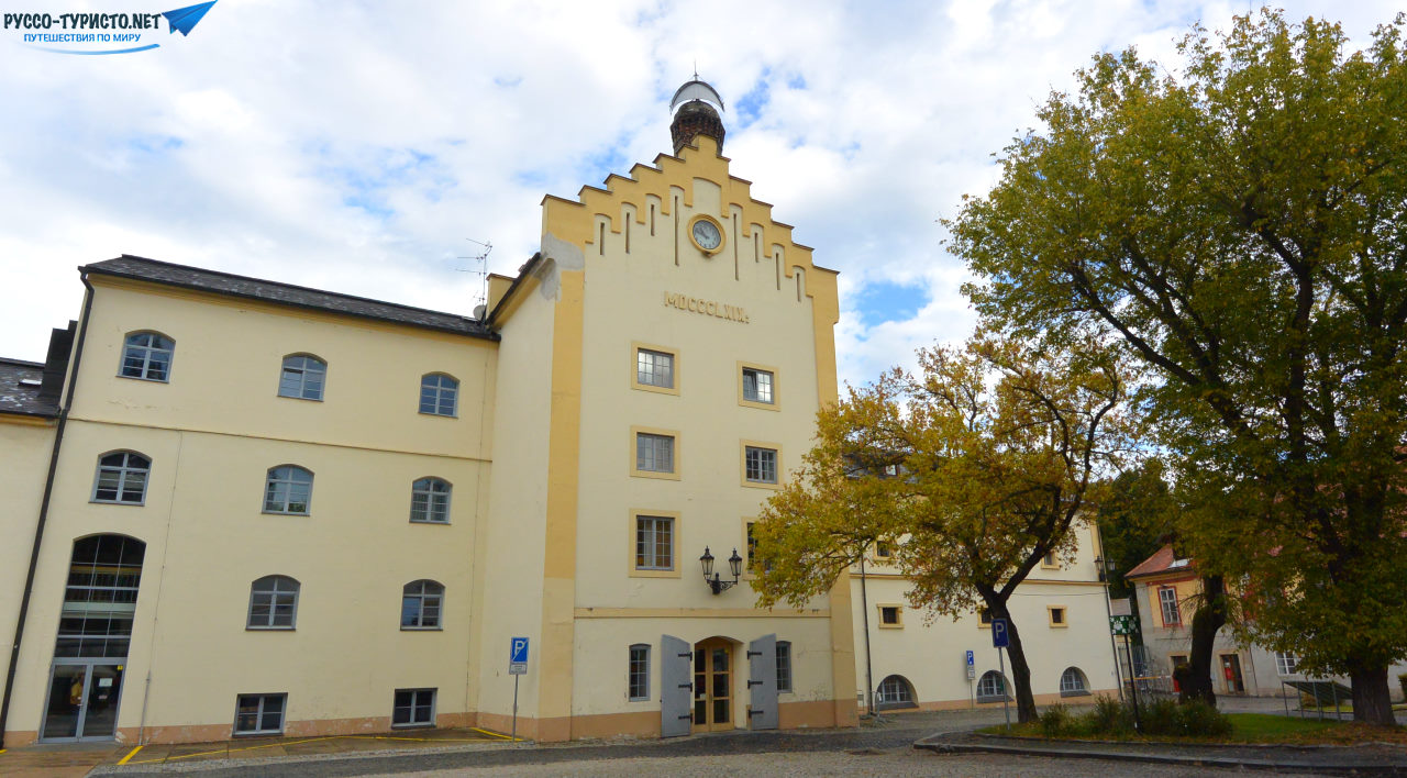 Пивоваренный завод Крушовице в Чехии