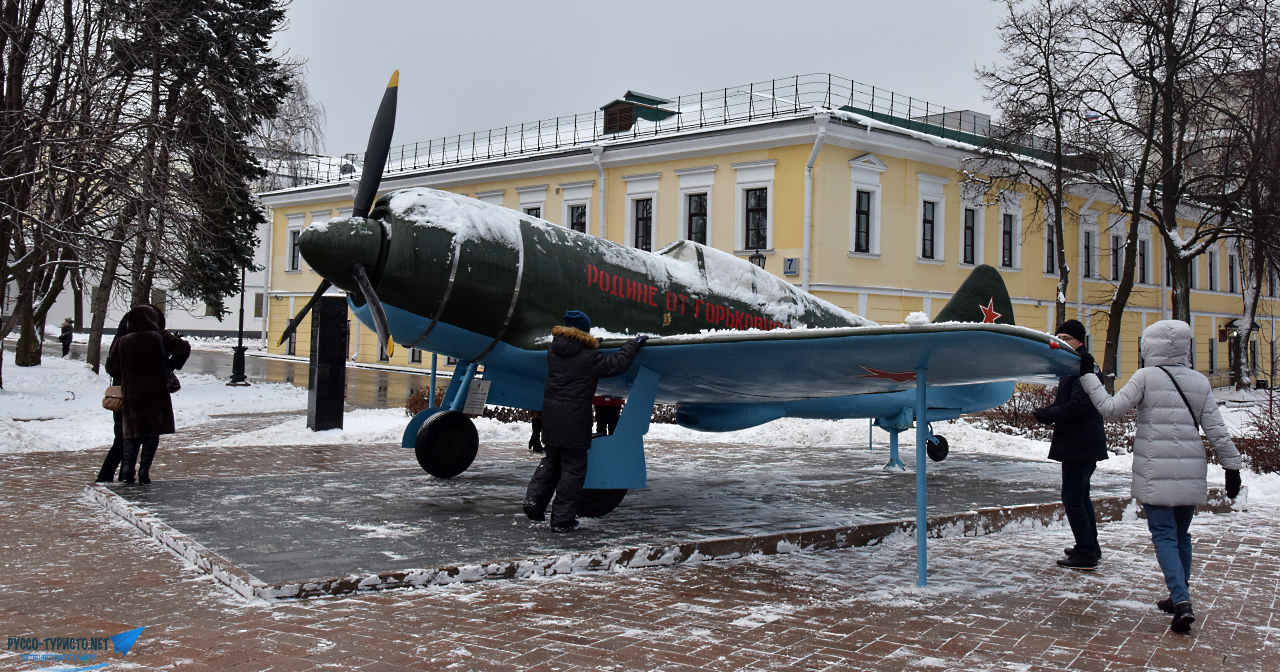 Нижегородский Кремль - фото зимой