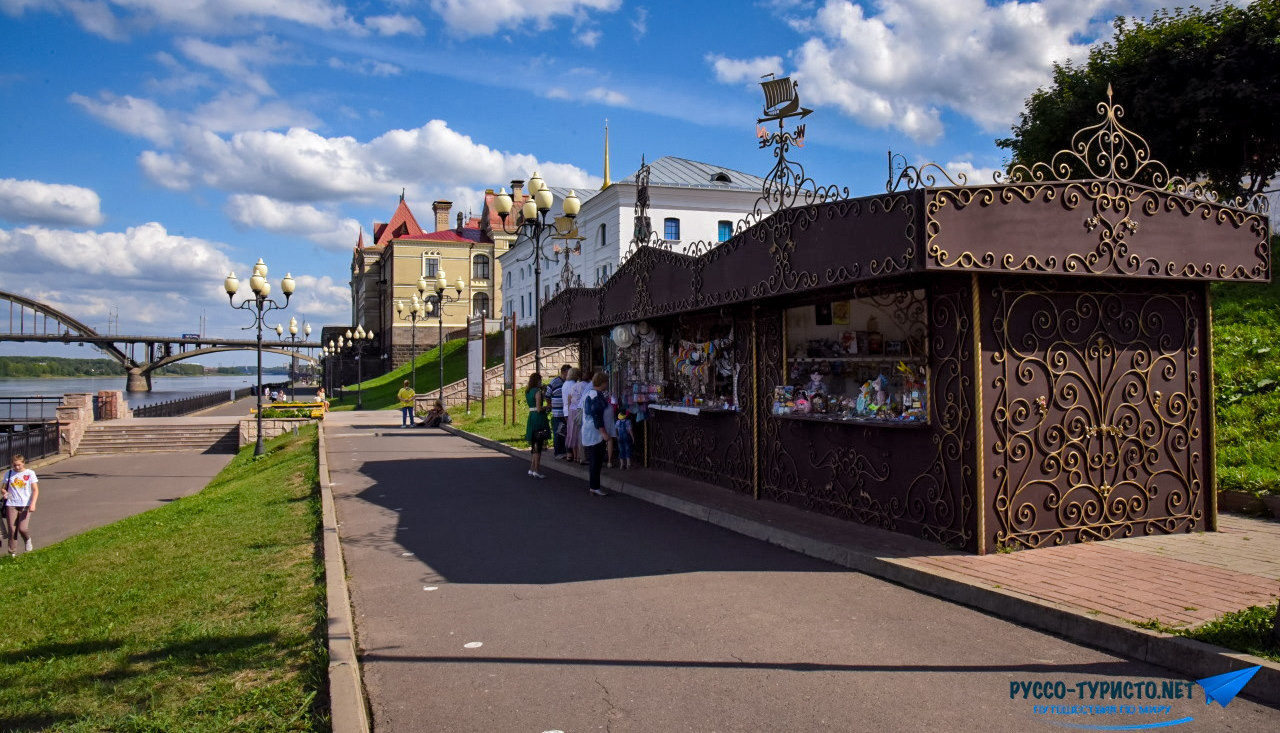 Прогулка по Рыбинску, Рыбинск летом фото, набережная в Рыбинске