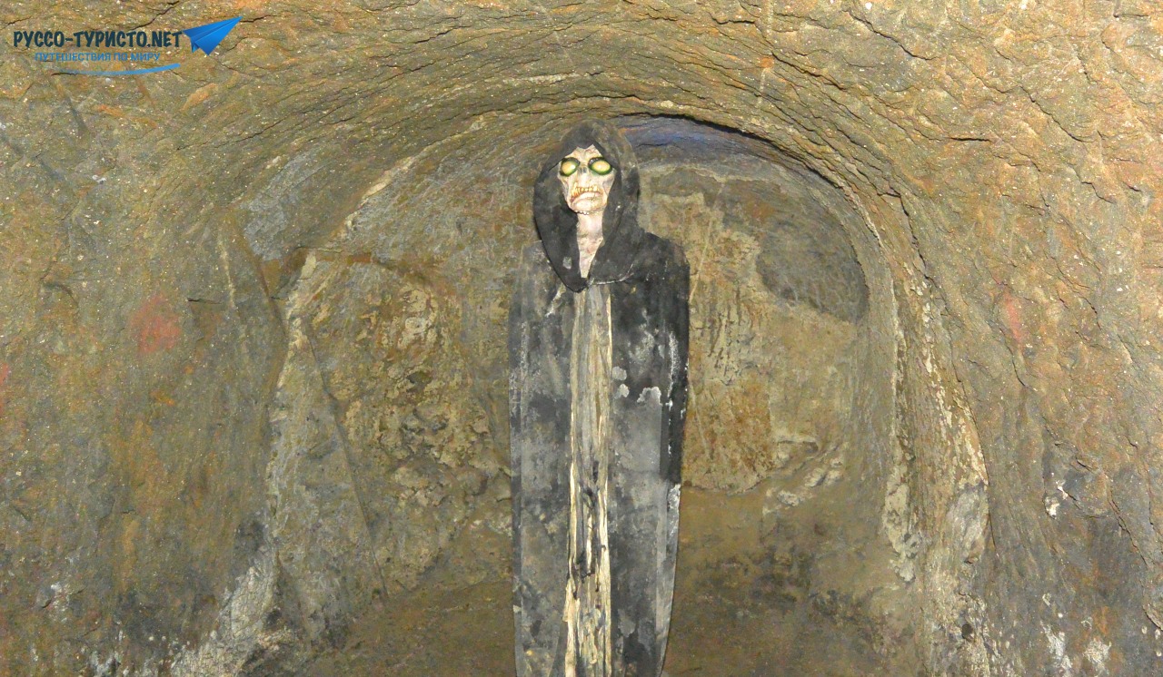 Strasidelne podzemi (Страшное подземелье) в Таборе, Чехия
