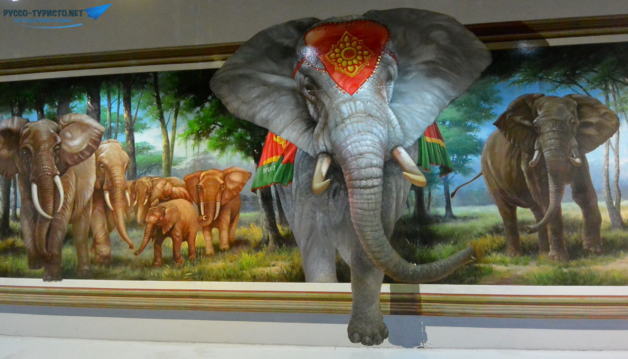 Галерея трехмерных картин в Паттайе