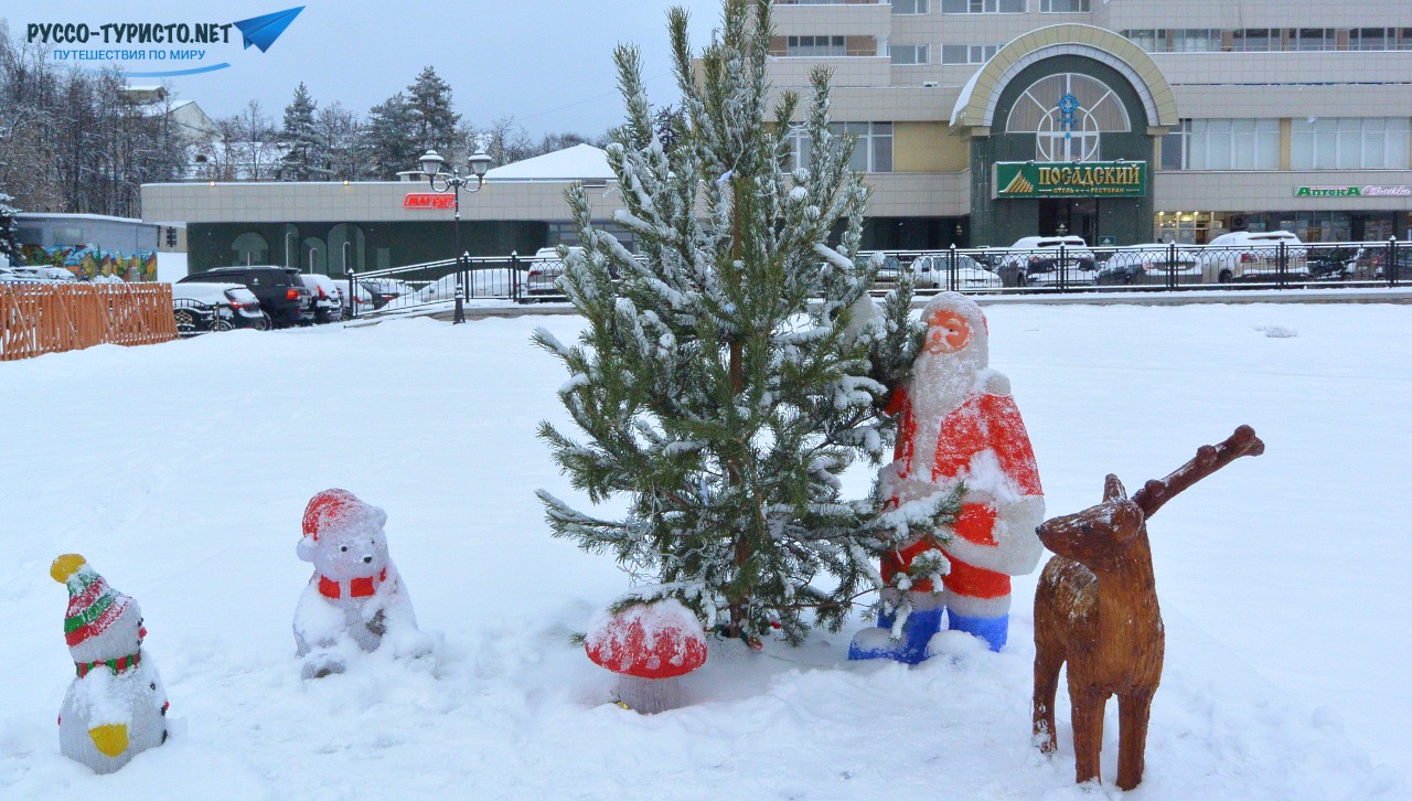 Сергиев Посад зимой, Новый Год и Рождество