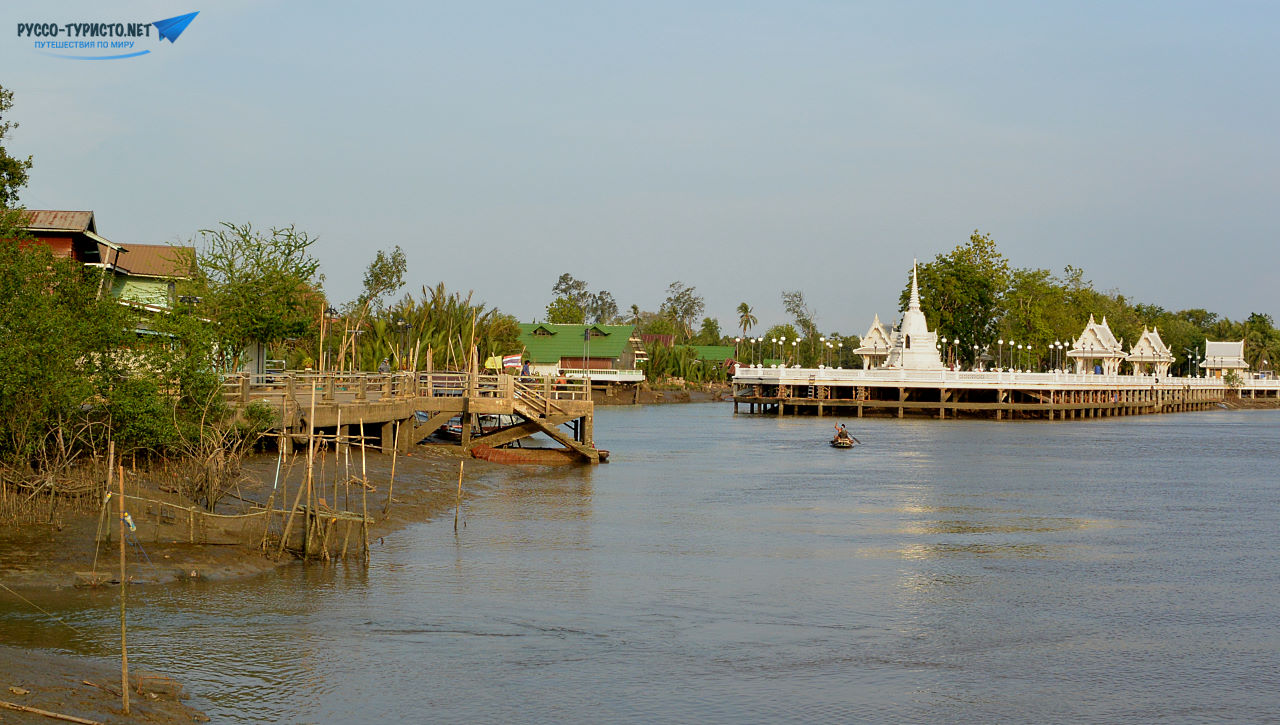 Река Банг Паконг в Чачоенгсао, Таиланд